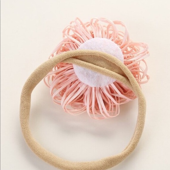 Brand new! 10 Piece baby girl flower elastic headband - Picture 3 of 5